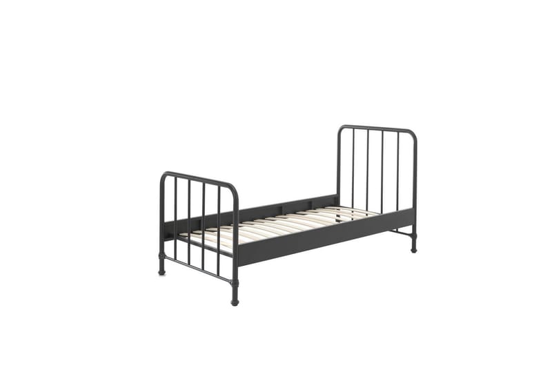 Säng Bronxx Svart, 90 x 200 cm, Svart, 90 x 200 cm