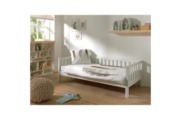 Säng Fritz med 1 Låda Vit - Vit - Barn & bebis - Barnmöbler - Barnsäng & juniorsäng