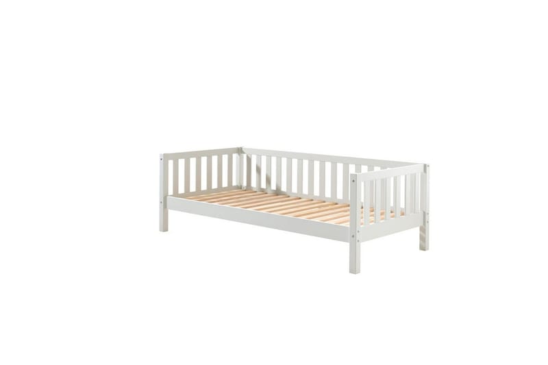 Säng Fritz med 1 Låda Vit - Vit - Barn & bebis - Barnmöbler - Barnsäng & juniorsäng