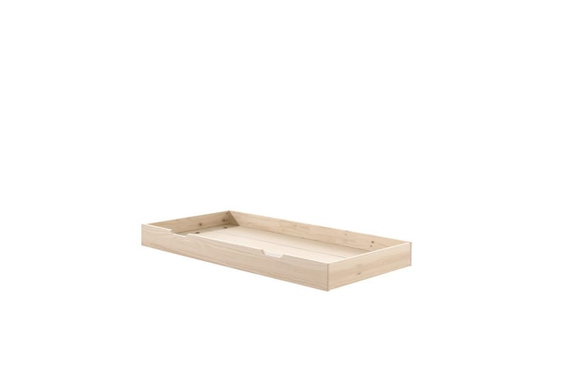 Säng Fritz med 3 Lådor och Undersäng Naturlig - Naturlig - Barn & bebis - Barnmöbler - Barnsäng & juniorsäng