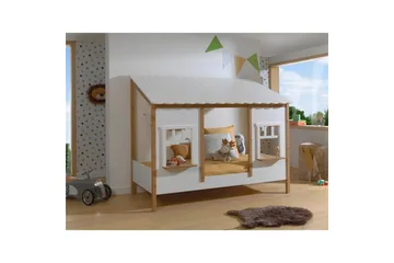 Säng Hussäng Brun - Brun - Barn & bebis - Barnmöbler - Barnsäng & juniorsäng - Hussäng