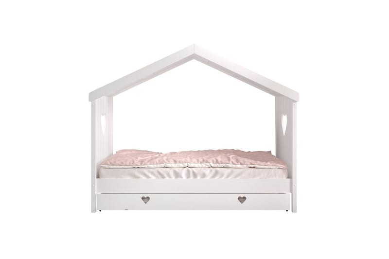 Säng med låda Amori Vit - Barn & bebis - Barnmöbler - Barnsäng & juniorsäng - Hussäng