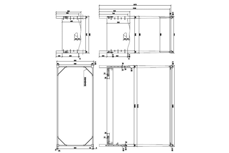 Säng med ribbotten textilset Amori Vit - Barn & bebis - Barnmöbler - Barnsäng & juniorsäng