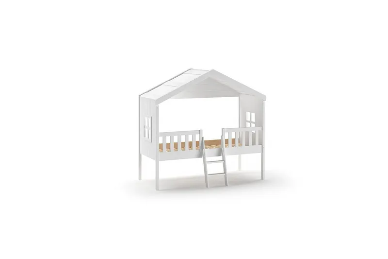 Säng med stege Hussäng