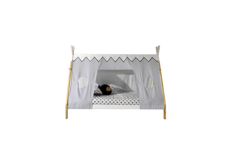 Säng med Textil Tipi 90x200 cm Med ben - Med ben - Barn & bebis - Barnmöbler - Barnsäng & juniorsäng - Hussäng