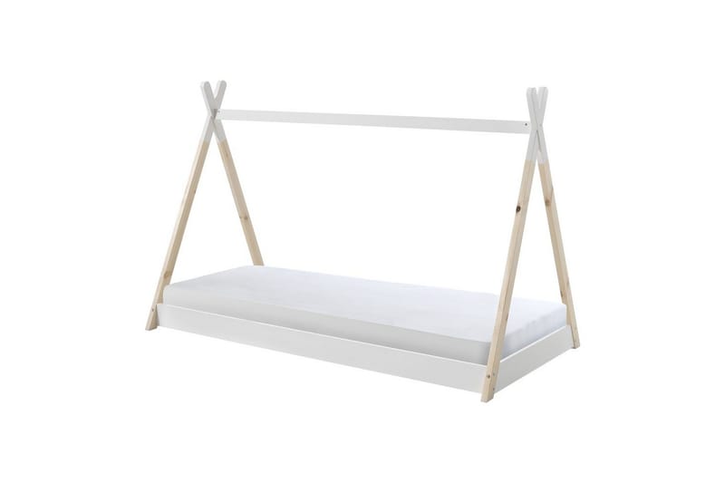 Säng Tipi Med madrass, Med madrass