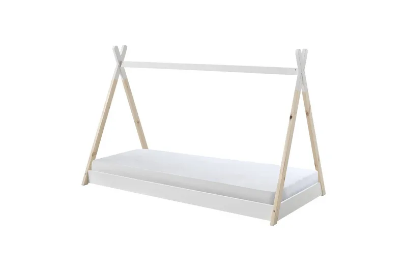 Säng Tipi Med madrass, Med madrass