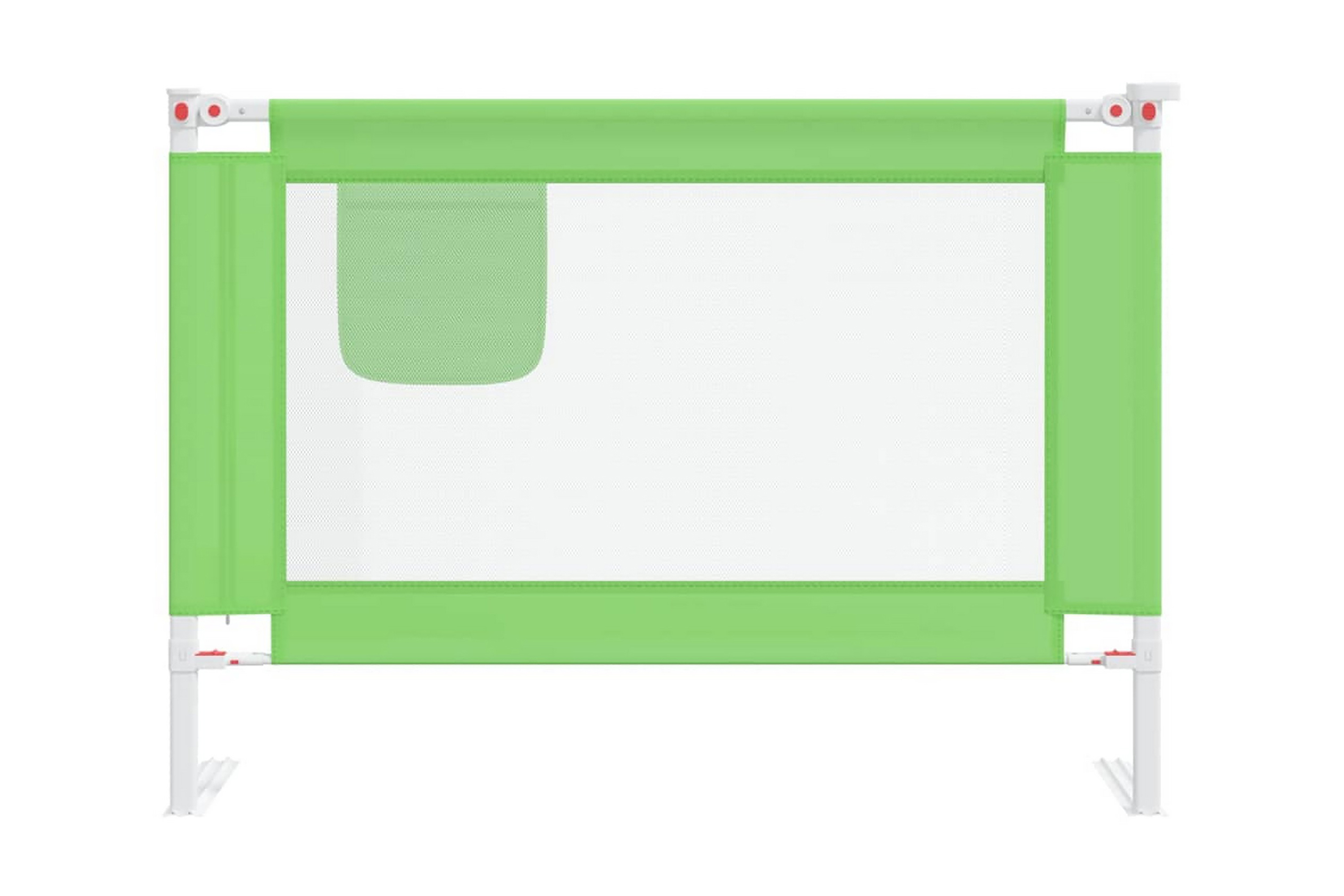 Sängskena för barn grön 90×25 cm tyg – Grön