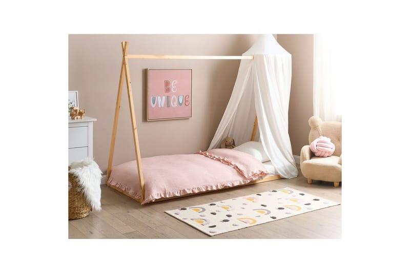 Barnsäng Saurat - Ljus trä - Barn & bebis - Barnmöbler - Barnsäng & juniorsäng