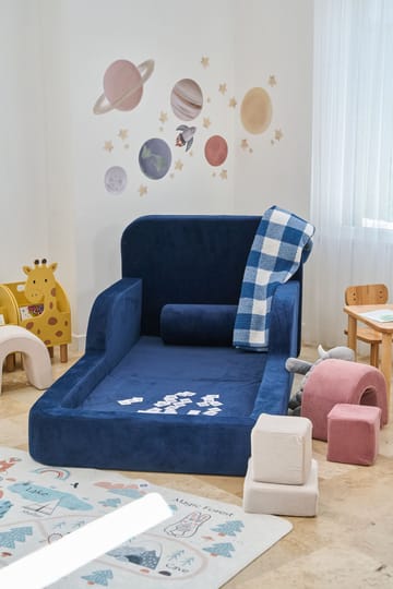Selnor Barnsäng 90x90x210 cm - Marinblå - Barn & bebis - Barnmöbler - Barnsäng & juniorsäng