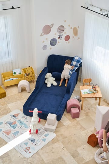 Selnor Barnsäng 90x90x210 cm - Marinblå - Barn & bebis - Barnmöbler - Barnsäng & juniorsäng