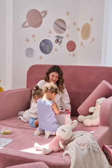 Selnor Barnsäng 90x90x210 cm - Rosa - Barn & bebis - Barnmöbler - Barnsäng & juniorsäng