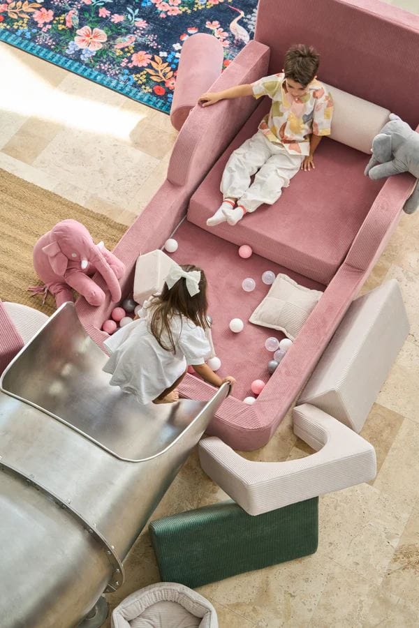 Selnor Barnsäng 90x90x210 cm - Rosa - Barn & bebis - Barnmöbler - Barnsäng & juniorsäng