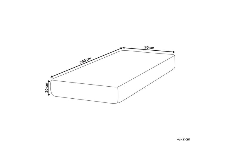 Skummadrass Precious 90x200 cm - 90x200 cm - Möbler - Sovrum - Madrasser - Skummadrasser