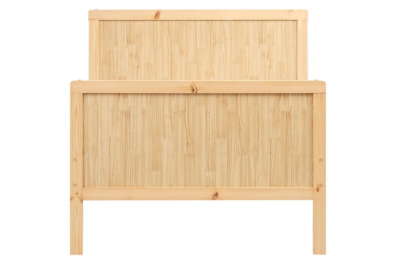 Utdragbar småbarnssäng Montigny - Ljus trä - Barn & bebis - Barnmöbler - Barnsäng & juniorsäng