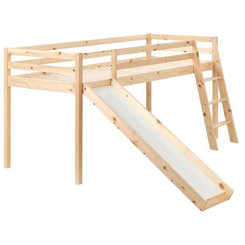 Våningssäng Staple - Ljusbrun - Barn & bebis - Barnmöbler - Barnsäng & juniorsäng - Hussäng