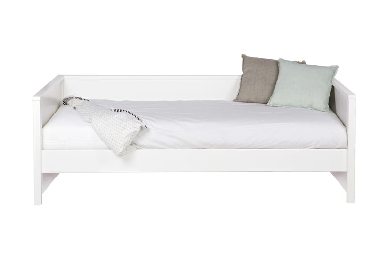 ALFWIN Bäddsoffa 100x200 Vit Tall - Vit - Barn & bebis - Barnmöbler - Barnsoffa