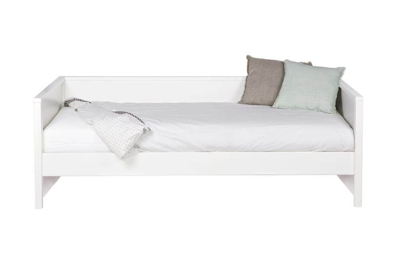 ALFWIN Bäddsoffa 100x200 Vit Tall - Vit - Barnsoffa - Barnrum