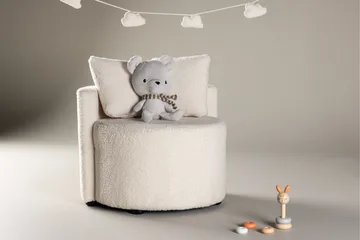 Kelso Barnsoffa Teddy - Vit - Barn & bebis - Barnmöbler - Barnsoffa