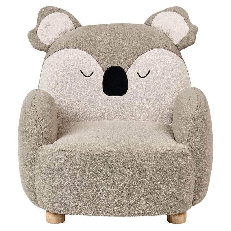 Barnfåtölj Hervik - Beige, vit, brun/55x49x63 - Barn & bebis - Barnmöbler - Barnstolar & fåtöljer - Barnfåtölj