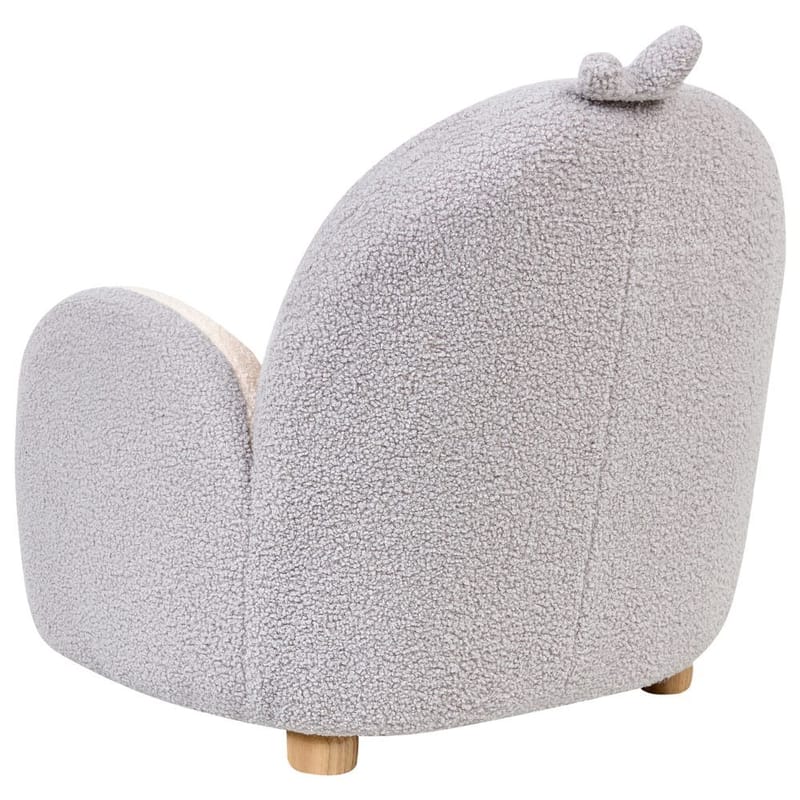 Barnfåtölj Hervik - Grå, vit, brun/50x55x60 - Barn & bebis - Barnmöbler - Barnstolar & fåtöljer - Barnfåtölj