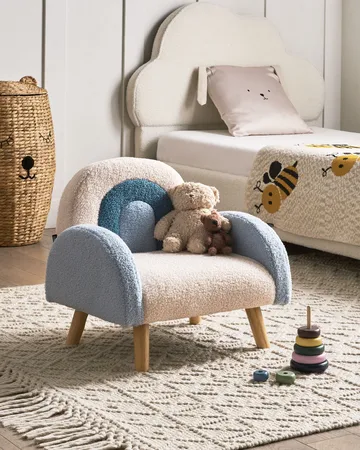 Barnfåtöljer Ombo - Off-white - Barn & bebis - Barnmöbler - Barnstolar & fåtöljer - Barnfåtölj