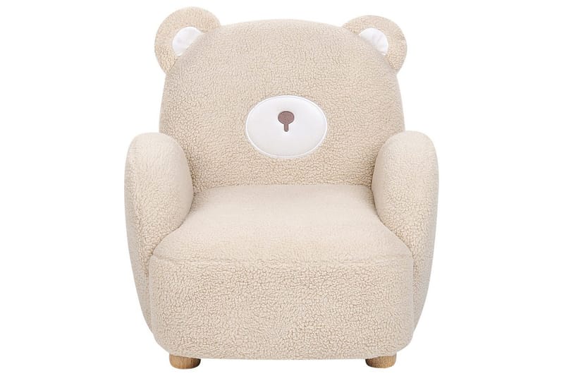 Barnstol Boo Beige/ljust trä - Beige/ljust trä - Barn & bebis - Barnmöbler - Barnstolar & fåtöljer - Barnfåtölj