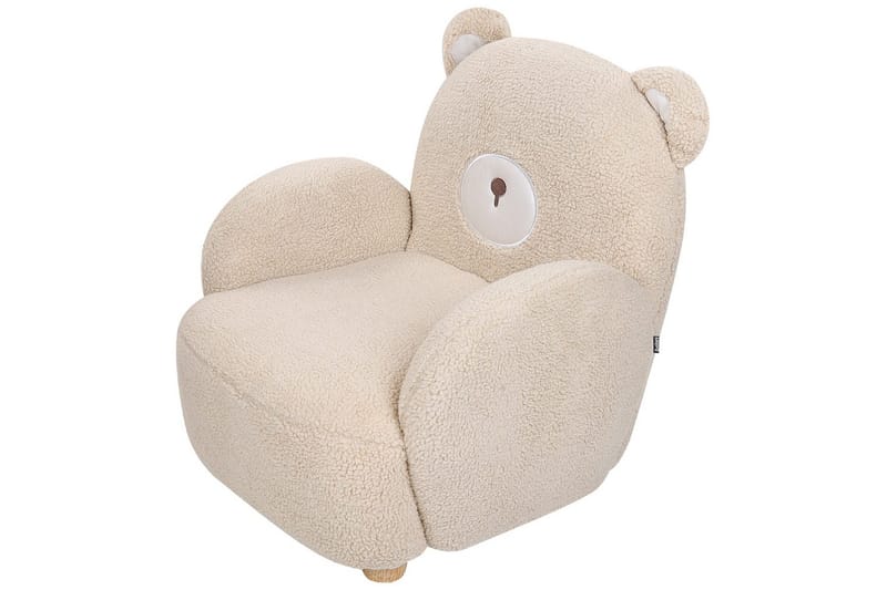 Barnstol Boo Beige/ljust trä - Beige/ljust trä - Barn & bebis - Barnmöbler - Barnstolar & fåtöljer - Barnfåtölj