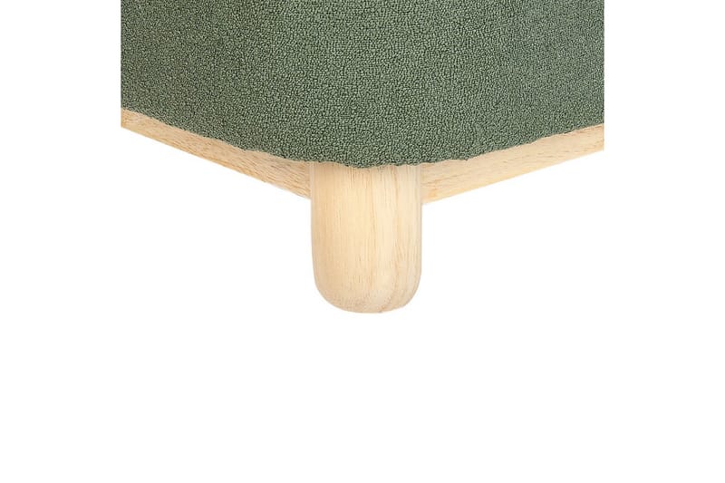 Barnstol Faborg Grönt/ljust trä/beige - Grönt/ljust trä/beige - Barn & bebis - Barnmöbler - Barnstolar & fåtöljer - Barnfåtölj