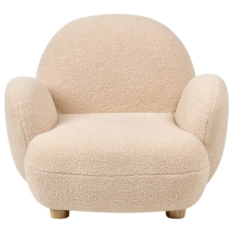 Barnstol Hem - Beige, ljust trä - Barn & bebis - Barnmöbler - Barnstolar & fåtöljer - Barnfåtölj