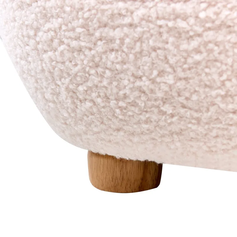 Barnstol Hem - Rosa, ljust trä - Barn & bebis - Barnmöbler - Barnstolar & fåtöljer - Barnfåtölj