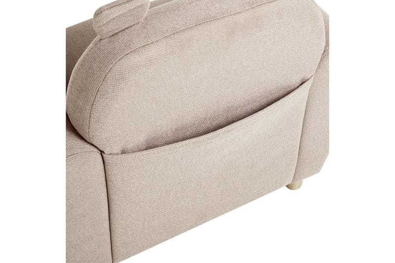 Barnstol Maribo Taupe/ljust trä - Taupe/ljust trä - Barn & bebis - Barnmöbler - Barnstolar & fåtöljer - Skrivbordsstol barn