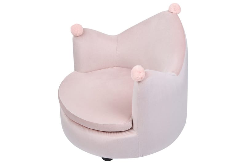 Barnstol Vega Rosa/Svart - Rosa/Svart - Barn & bebis - Barnmöbler - Barnstolar & fåtöljer - Barnfåtölj