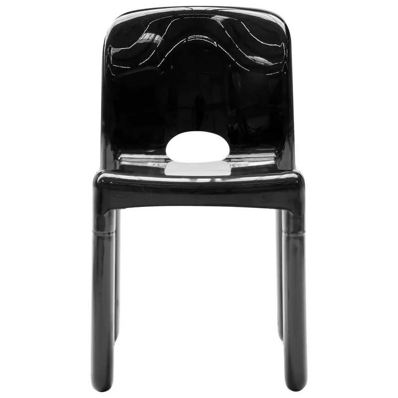 Trädgårdsstol Betim 4-pack - Svart - Utemöbler - Balkong - Balkongmöbler - Balkongstolar