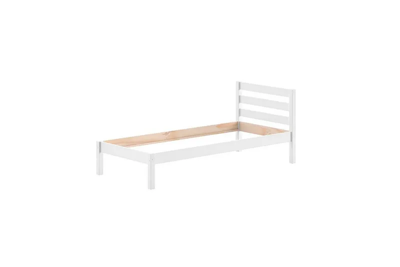 Enkel Säng och matchande rullbar ribbotten Pino Mezzanine 90 x 200 cm - 90 x 200 cm - Barn & bebis - Barnmöbler - Barnsäng & juniorsäng