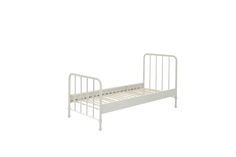 Säng Bronxx Vit, 90 x 200 cm, Vit, 90 x 200 cm