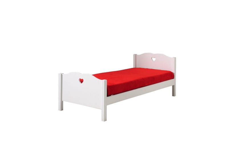 Säng med låda Amori 90 x 200 cm White - Barn & bebis - Barnmöbler - Barnsäng & juniorsäng