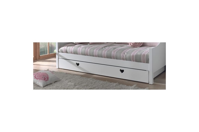 Säng med låda Amori 90 x 200 cm White - Barn & bebis - Barnmöbler - Barnsäng & juniorsäng