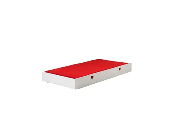 Säng med låda Amori 90 x 200 cm White - Barn & bebis - Barnmöbler - Barnsäng & juniorsäng