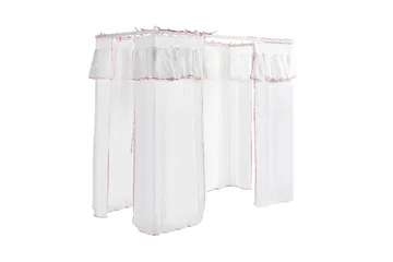 Säng med textilset Amori Vit - Barn & bebis - Barnmöbler - Barnsäng & juniorsäng
