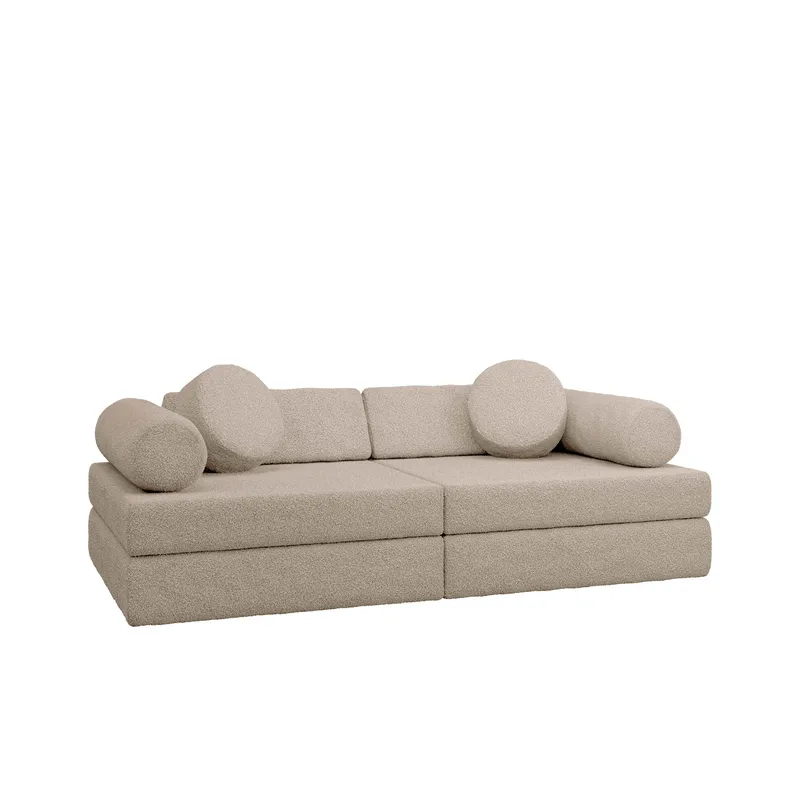 Tharosin 2-sits Barnsoffa, beige