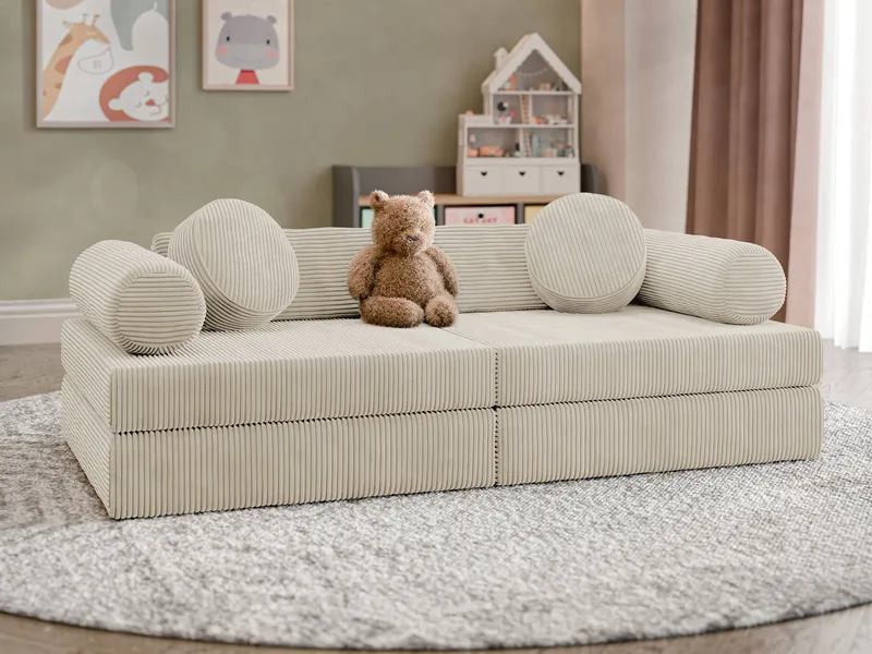 Tharosin Barnsoffa - Beige - Barn & bebis - Barnmöbler - Barnsoffa
