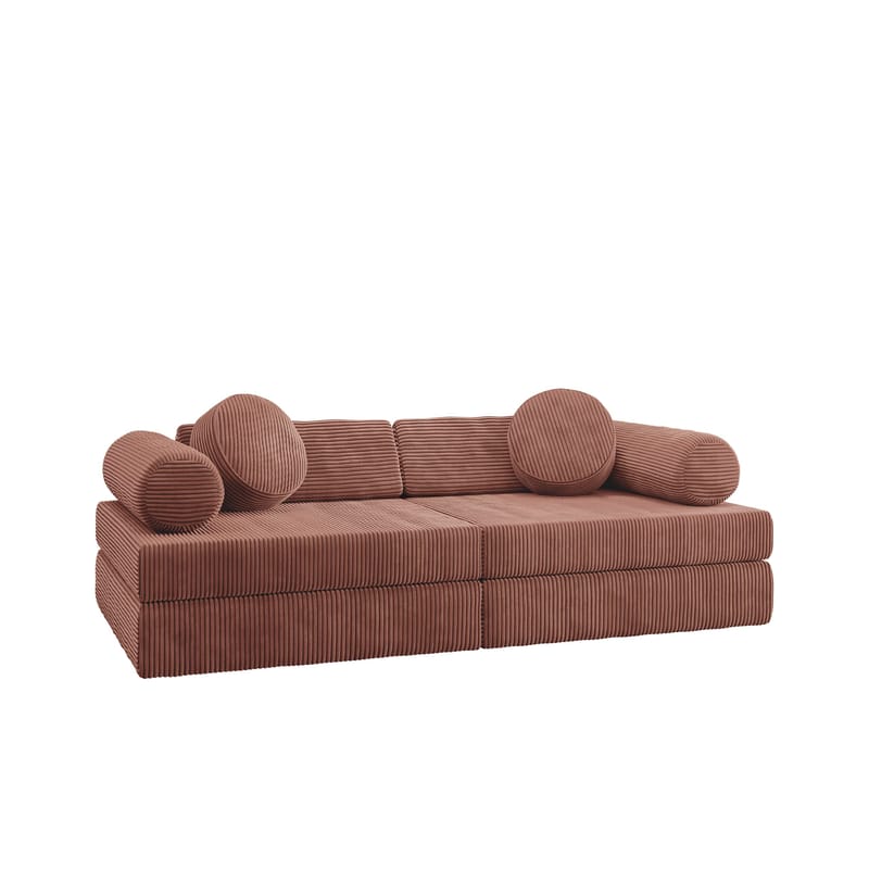 Tharosin Barnsoffa - Rosa - Barn & bebis - Barnmöbler - Barnsoffa