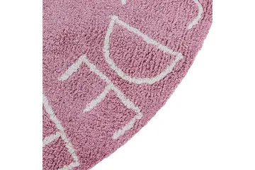 Barnmatta Vurgun - Rosa, Vit - Barn & bebis - Barntextilier - Barnmattor