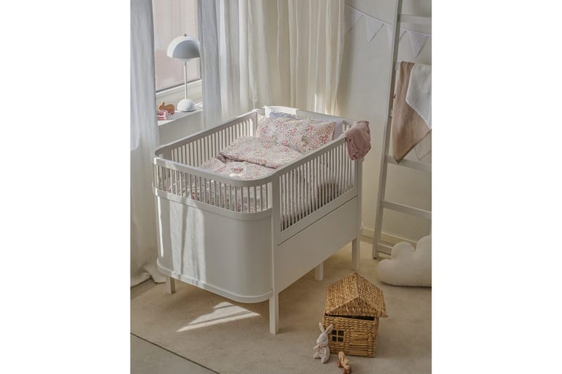 Påslakanset till Spjälsäng 2-Dels Floret Sand - Brun - Textilier & mattor - Sängkläder - Täcke - Enkeltäcke