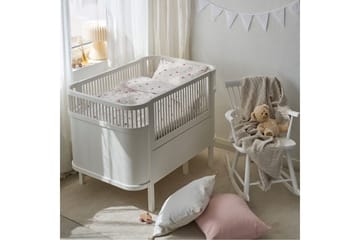 Påslakanset till Spjälsäng 2-Dels Hjärtrud - beige - Textilier & mattor - Sängkläder - Bäddset & påslakanset - Bäddset enkelsäng