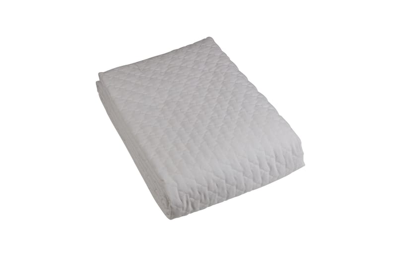 ALERCE Överkast 260x260 Vit - Sängkläder - Överkast dubbelsäng - Överkast