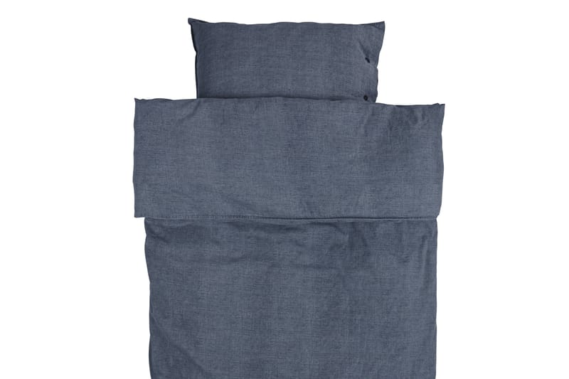 NORRE Bäddset 220x210, 50x60 Marinblå - Textilier & mattor - Sängkläder - Bäddset & påslakanset