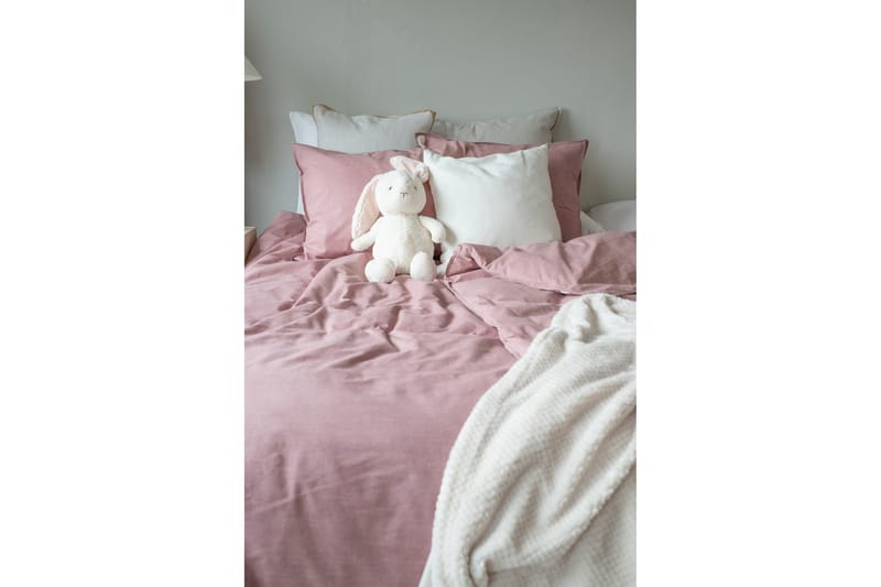 PENNSBORO Bäddset 150x210/50x60 cm 2-pack Rosa - Bäddset & påslakanset - Bäddset dubbelsäng - Sängkläder