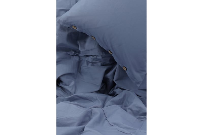 PLAMONDON Bäddset 2-Dels 150x200/50x60 cm Blå - Bäddset & påslakanset - Bäddset dubbelsäng - Sängkläder